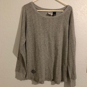 Authentic Harley Davidson Snakeprint Henley